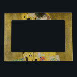 Gustav Klimt - The Kiss Magnetic Frame<br><div class="desc">The Kiss / Der Kuss - Gustav Klimt in 1907-1908</div>