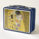 Gustav Klimt - The Kiss Metal Lunch Box<br><div class="desc">The Kiss / Der Kuss - Gustav Klimt in 1907-1908</div>