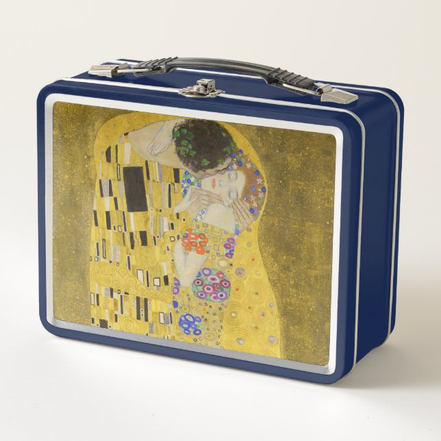 Gustav Klimt - The Kiss Metal Lunch Box (Front)