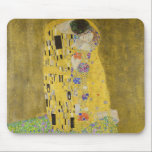 Gustav Klimt - The Kiss Mouse Mat<br><div class="desc">The Kiss / Der Kuss - Gustav Klimt in 1907-1908</div>
