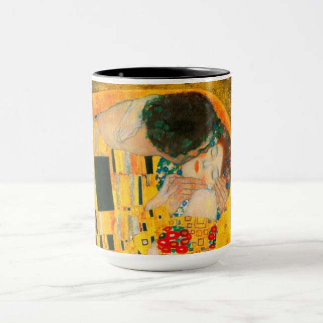 Gustav Klimt The Kiss Mug (Center)