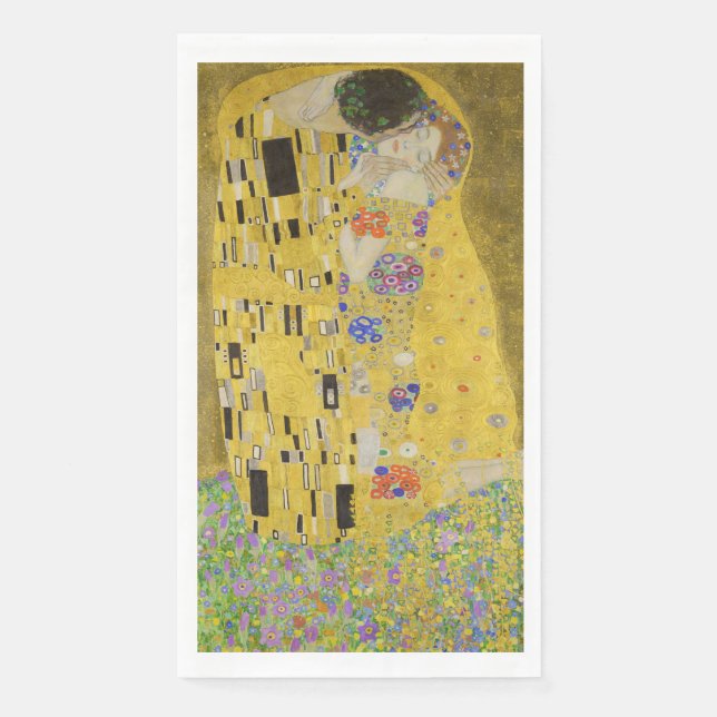 Gustav Klimt - The Kiss Napkin (Front)