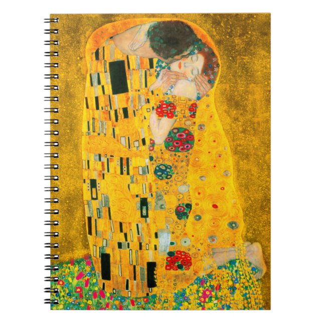 Gustav Klimt The Kiss Notebook (Front)