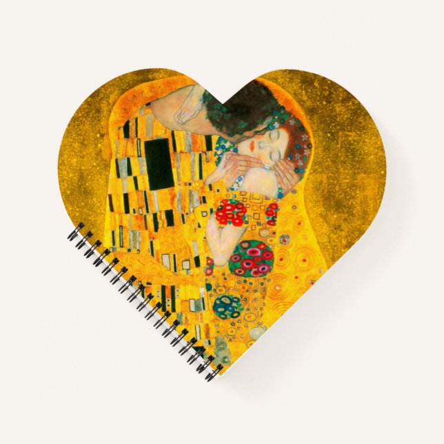 Gustav Klimt The Kiss Notebook (Front)