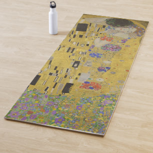Gustav Klimt The Kiss Painting Yoga Mat