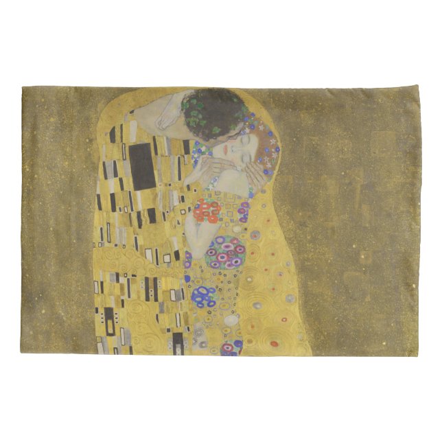 Gustav Klimt The Kiss Pillowcase (Back)