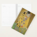 Gustav Klimt The Kiss Planner<br><div class="desc">The Kiss is the most iconic and famous painting by Gustav Klimt. It's a beautiful golden painting of a couple deeply in love sharing a romantic moment of a passionate kiss. Get your high quality gift ideas and wonderful products featuring this wonderful masterpiece. Check out our store fore more Klimt...</div>