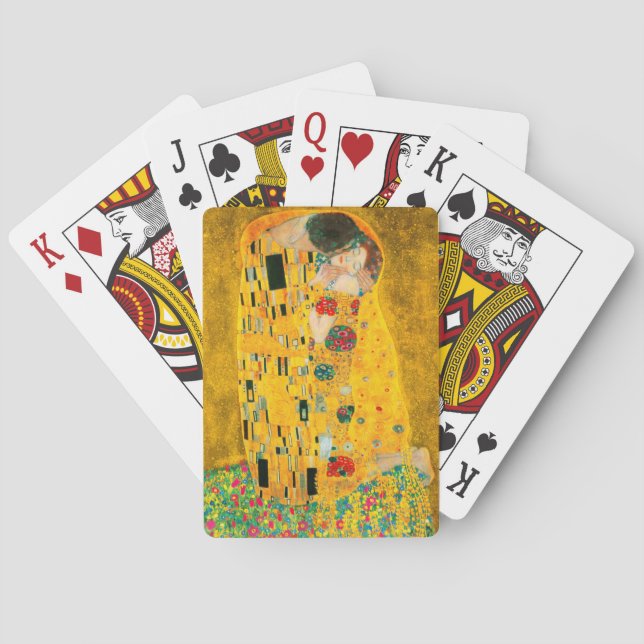 Gustav Klimt The Kiss Playing Cards (Back)