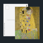 Gustav Klimt - The Kiss Postcard<br><div class="desc">The Kiss / Der Kuss - Gustav Klimt in 1907-1908</div>