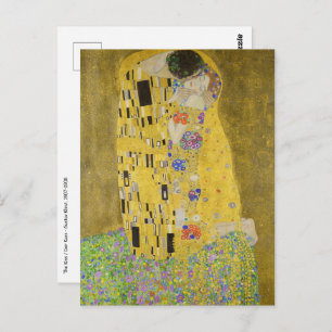 Gustav Klimt - The Kiss Postcard