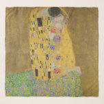 Gustav Klimt The Kiss Scarf<br><div class="desc">The Kiss is the most iconic and famous painting by Gustav Klimt. It's a beautiful golden painting of a couple deeply in love sharing a romantic moment of a passionate kiss. Get your high quality gift ideas and wonderful products featuring this wonderful masterpiece. Check out our store fore more Klimt...</div>