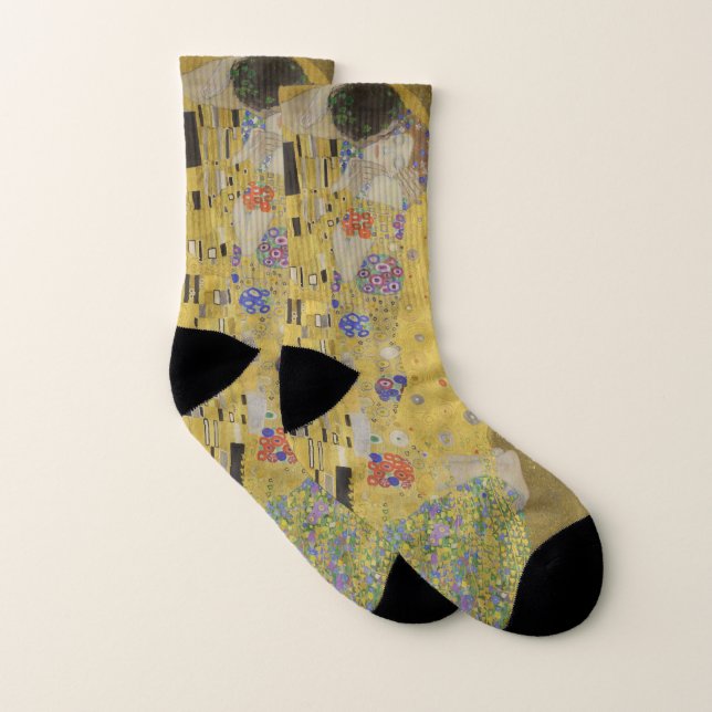 Gustav Klimt The Kiss Socks (Pair)