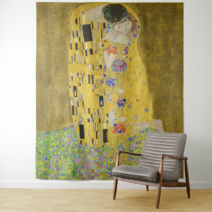Gustav Klimt - The Kiss Tapestry