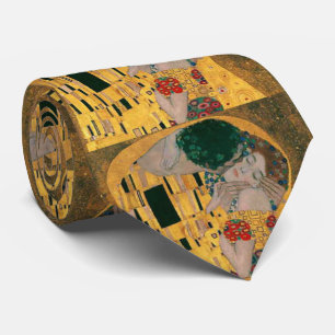 Gustav Klimt ,“ The Kiss ” Tie