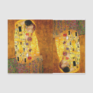 Gustav Klimt, The Kiss,   Tissue Paper