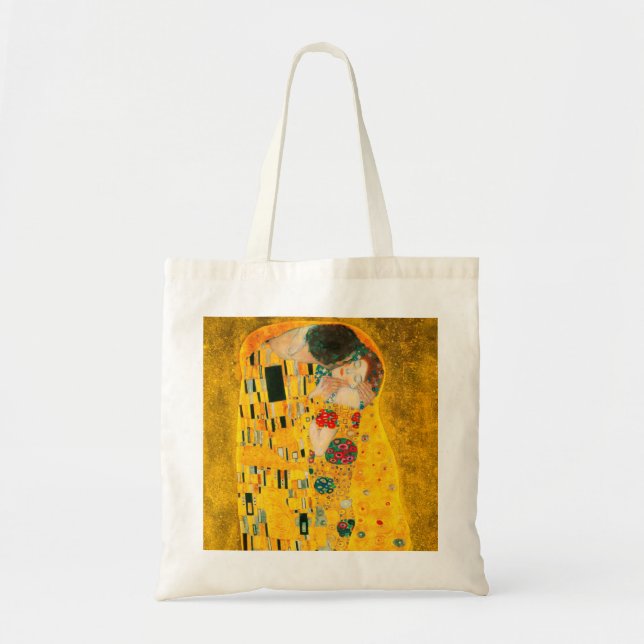 Gustav Klimt The Kiss Tote Bag (Front)