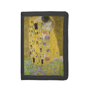 Gustav Klimt - The Kiss Trifold Wallet