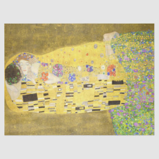 Gustav Klimt The Kiss Vintage Antique Decoupage Tissue Paper