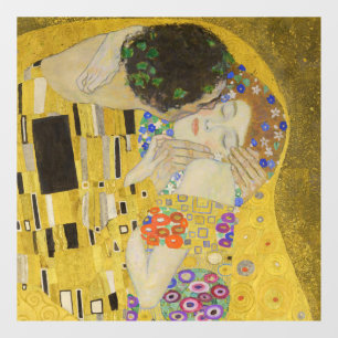 Gustav Klimt - The Kiss Window Cling