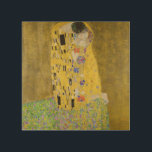 Gustav Klimt - The Kiss Wood Wall Art<br><div class="desc">The Kiss / Der Kuss - Gustav Klimt in 1907-1908</div>