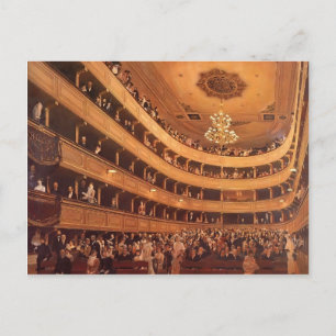 Gustav Klimt- The Old Burgtheater Postcard