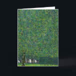 Gustav Klimt - The Park Card<br><div class="desc">The Park - Gustav Klimt,  Oil on Canvas,  1910</div>