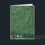 Gustav Klimt - The Park Card<br><div class="desc">The Park - Gustav Klimt,  Oil on Canvas,  1910</div>