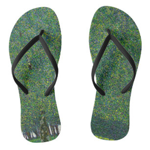 Gustav Klimt - The Park Flip Flops