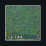 Gustav Klimt - The Park Square Business Card<br><div class="desc">Gustav Klimt - The Park</div>