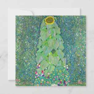 Gustav Klimt - The Sunflower Invitation