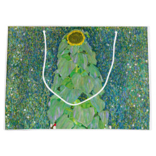 Gustav Klimt - The Sunflower Large Gift Bag