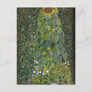 Gustav Klimt- The Sunflower Postcard