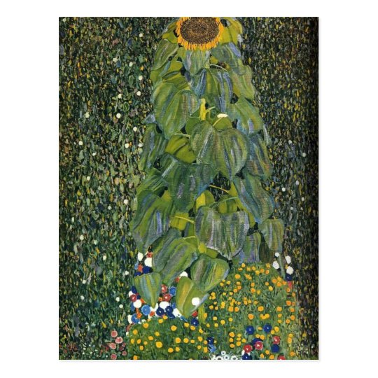 Gustav Klimt- The Sunflower Postcard