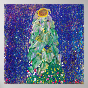 Gustav Klimt - The Sunflower Poster