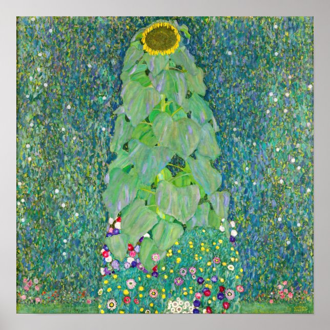 Gustav Klimt - The Sunflower Poster (Front)