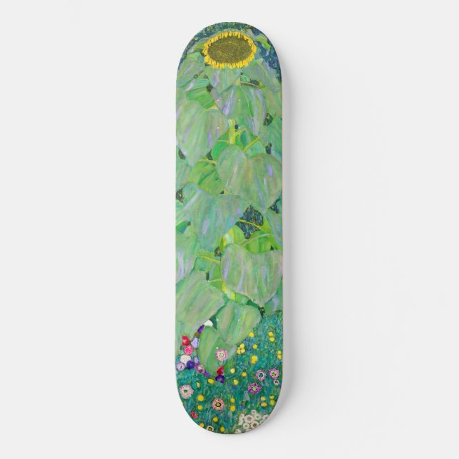 Gustav Klimt - The Sunflower Skateboard (Front)