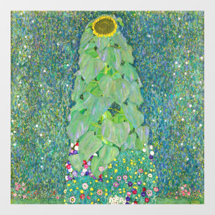 Gustav Klimt - The Sunflower Window Cling