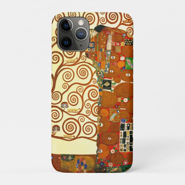Gustav Klimt The Tree of Life Fine Art Case-Mate iPhone Case (Back)