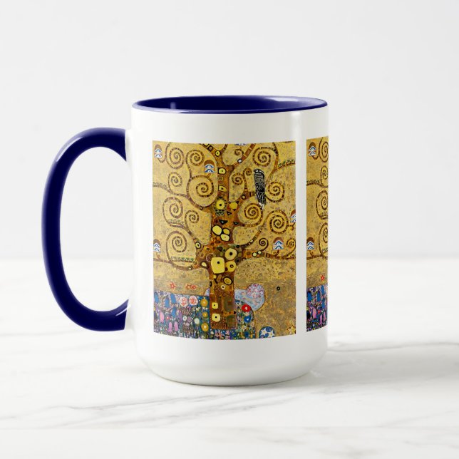 Gustav Klimt , The Tree of Life Mug (Left)