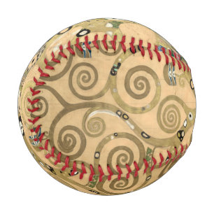 Gustav Klimt - The Tree of Life, Stoclet Frieze Baseball
