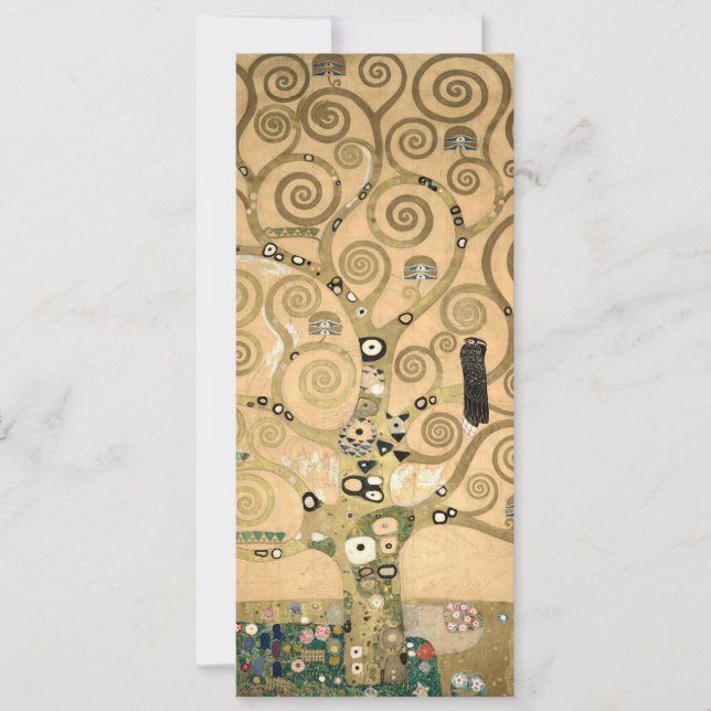 Gustav Klimt - The Tree of Life, Stoclet Frieze Invitation (Front)