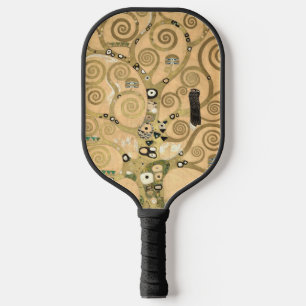 Gustav Klimt - The Tree of Life, Stoclet Frieze Pickleball Paddle