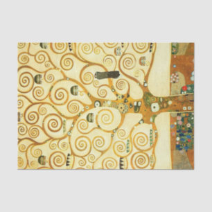 Gustav Klimt The Tree Of Life Vintage Art Nouveau Tissue Paper