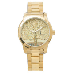Gustav Klimt The Tree Of Life Vintage Art Nouveau Watch