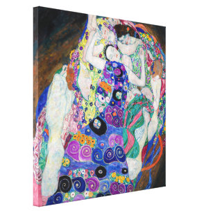 Gustav Klimt - The Virgin Canvas Print