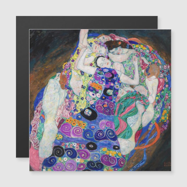 Gustav Klimt - The Virgin  Magnetic Card (Front/Back)