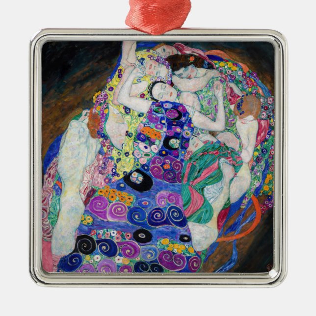Gustav Klimt - The Virgin Metal Tree Decoration (Front)