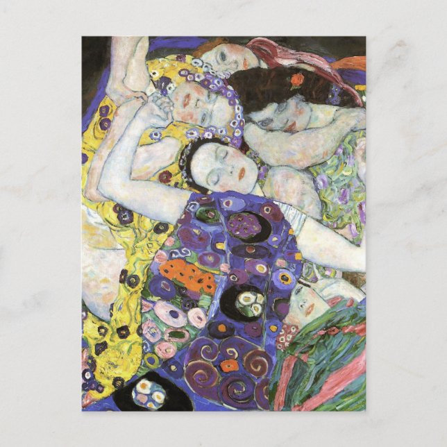 Gustav Klimt ~ The Virgin Postcard (Front)