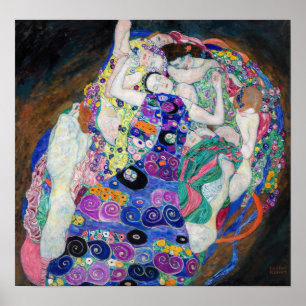 Gustav Klimt - The Virgin Poster