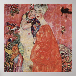 Gustav Klimt -The Women Friends Poster
